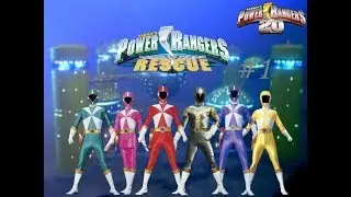 Power Rangers Lightspeed Rescue Прохождение игры на PS1 # 1