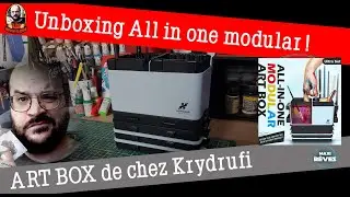 Unboxing set de voyage pour peintre de chez Krydrufi !