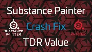 How to Change Substance Painter TDR Value