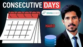 Consecutive Days SQL Problem with Detailed Solution | StrataScratch Medium Level
