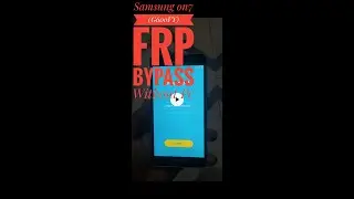 Samsung On7(G600FY) frp bypass II 2021 without pc II