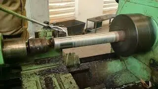 How to make a dumbbell on Lathe machine