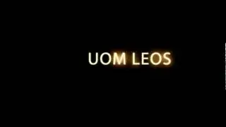 UoM Leos text effects using Adobe after effects