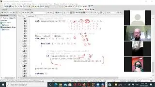 Sparse Matrix Representation Using Arrays and Linked List