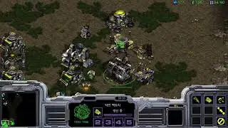 Starcraft Reamastered 오랜만에 스타영상 Map 투혼1.4 Terran vs Zerg(24.10.16)