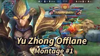 Yu Zhong Offlane Montage#1 | MOBILE LEGENDS