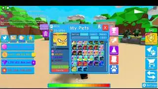 1 Trillion Bubbles! New Prize Pet! (Bubble Gum Simulator)