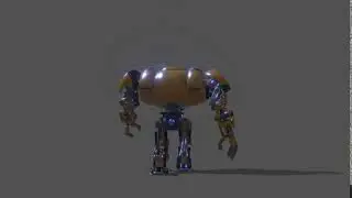 robot walkcycle