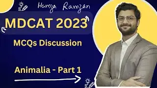 Animalia - Part 1 | KIPS Academy MDCAT MCQs Practice #mdcat #mdcat2023