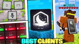 The Best MCPE Clients (Mods) For Minecraft Bedrock!