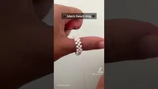black heart ring tutorial 