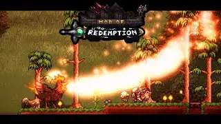 Terraria [Mod Of Redemption] Let's Play Episode 4: One Giant Flaming Skill Issue!
