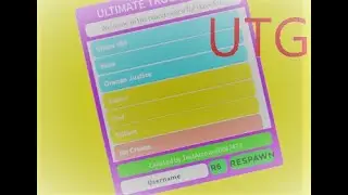 How To Add UTG In Your Game. ROBLOX STUDIO