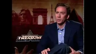 Nicolas Cage Interview for 'National Treasure: Book Of Secrets' (2007)