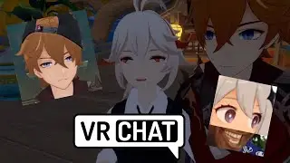 Genshin VRChat Funny moments to me 4