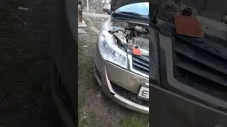 полировка убитых фар так себе)))3