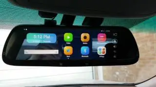 Android mirror installed in lexus RX350