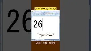 Uranus Pluto Neptune sign in Ms office Word shortcut key #viral #computer #msoffice #msword #symbol