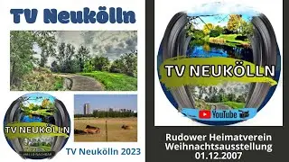 Rudower Weihnachtsausstellung Eröffnung 2007