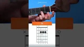 How to play the A Chord on Guitar (it's so easy!) 