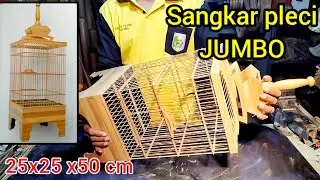Sangkar laminasi pleci jumbo (PCMI) / Tahap pembuatan