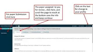 Online Review Form Submission on the OJS for Education Journal