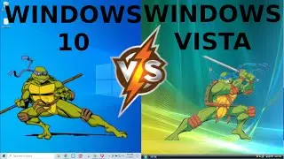 Windows 10 vs Windows Vista: RAM & CPU Usage