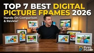 Top 7 Best Digital Picture Frames 2026 (Wi-Fi & Premium Picks) | What to Buy for Family & Gifts
