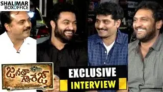 Janatha Garage Team Interview about Success || NTR, Koratala Siva, Ajay, Rajeev Kanakala