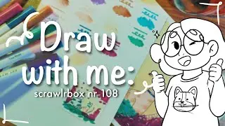 CREATE the MOST ADORABLE Manga Cat with Scrawlrbox Art Supplies 108!