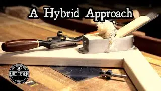 Hybrid Woodworking: Using Hand & Power Tools to Shape a Coffee Table | Jigsaw Puzzle Table - Pt 3