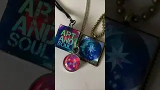 Pretty Pendants DIY Use My Free Printables #diycrafts #diyjewelry #diyjewellerymaking #youtubeshorts