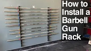 How to Install a Barbell Gun Rack