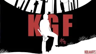 KGF2 #Movie #poster speed illustration #kgf2