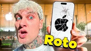 ROMPÍ el Nuevo iPhone 16 al abrir la Caja... (quiero llorar)