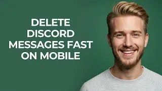Delete Discord Messages Fast On Mobile - NEW! Step by Step