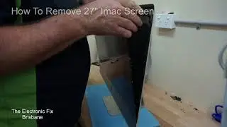How to Remove the screen on a 2013 27