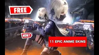 *FREE* 11 EPIC GUNS AS-VAL + KAR98K ANIME GIRL'S FRONTLINE SKIN GAMEPLAY + INSPECT in COD MOBILE!