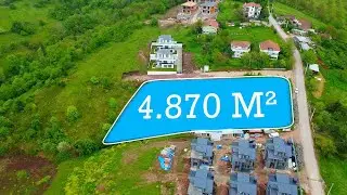BAŞİSKELE 4870 m² DENİZ MANZARALI ARSA