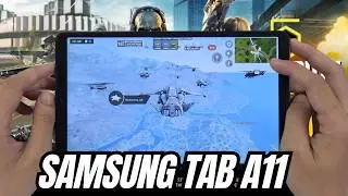 SAMSUNG GALAXY TAB A11 Test Game Call of Duty Mobile CODM | Gaming Performance Test