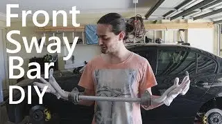 BMW E90 Front Sway Bar Install - Part 1 of 2