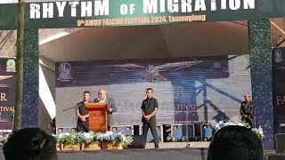 MLA Awangbou Newmai's speech at 9th Amur Falcon Festival 2024