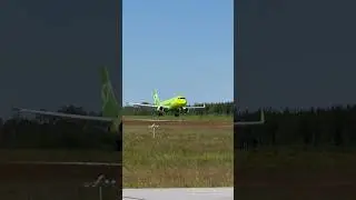 Малыш приземлился #авиация #самолет