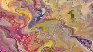Заливка акрилом.№1 Как Исправить ошибки  -  Pouring acrylics №1. How to fix