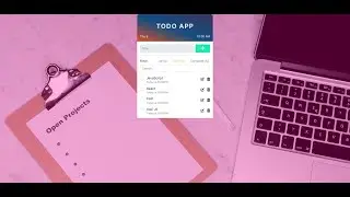 How to Make Todo List App using HTML, CSS, Bootstrap & Javascript - Part 01 (Design Part)