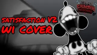 Satisfaction V2 But WI Sad Mouse Sings It | Friday Night Funkin Mistful Crimson Morning