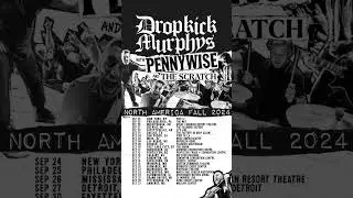 46 DAYS til we kick off the Fall Tour with our friends Pennywise and The Scratch !!