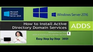 How to install Active directory on windows Server 2016 | esay step by step 2021