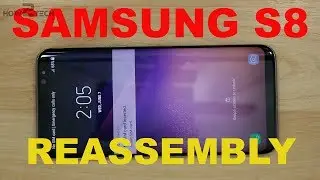 Samsung S8 Disassembly Teardown - Screen Replacement 3 of 3