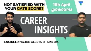 Live Giveaway | Subscribe @Engineering Job Alerts by Unacademy | Alok Jha Sir